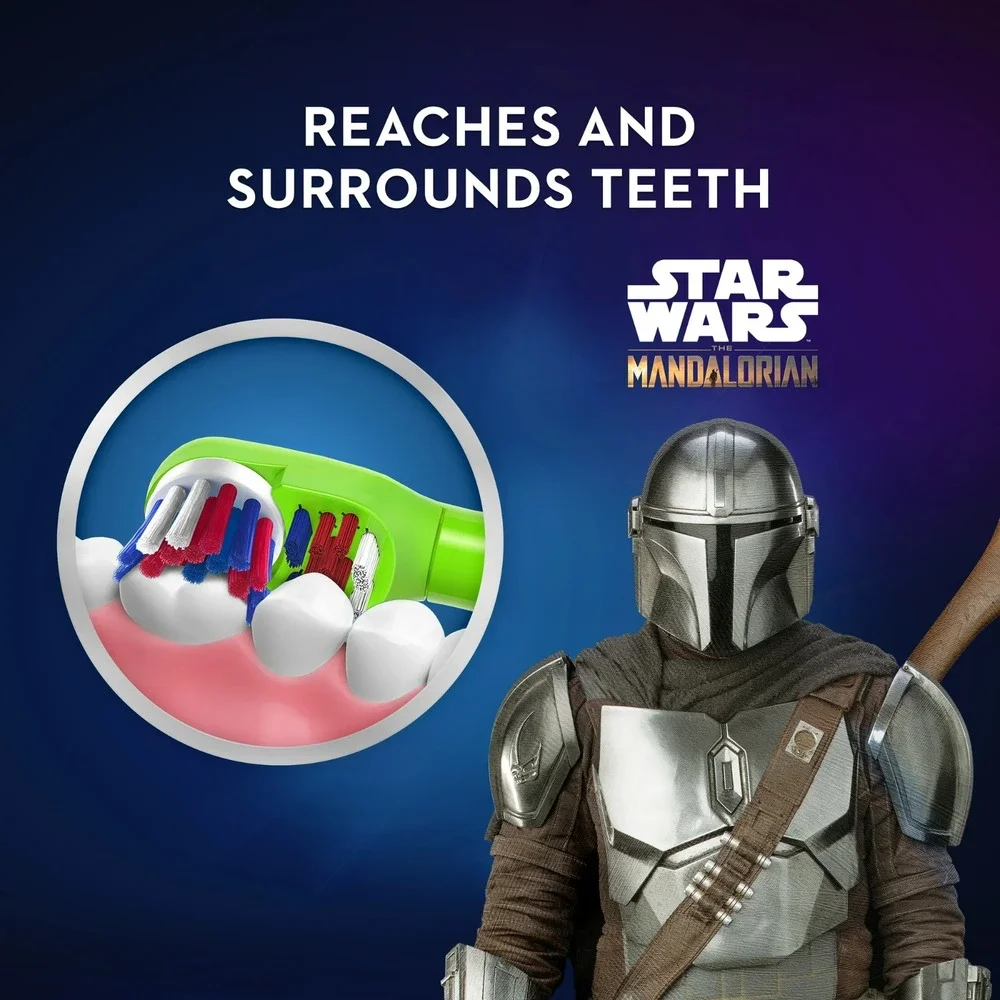 Oral-B The Mandalorian Children's Electric Battery-Powered Toothbrushes Lot of 5